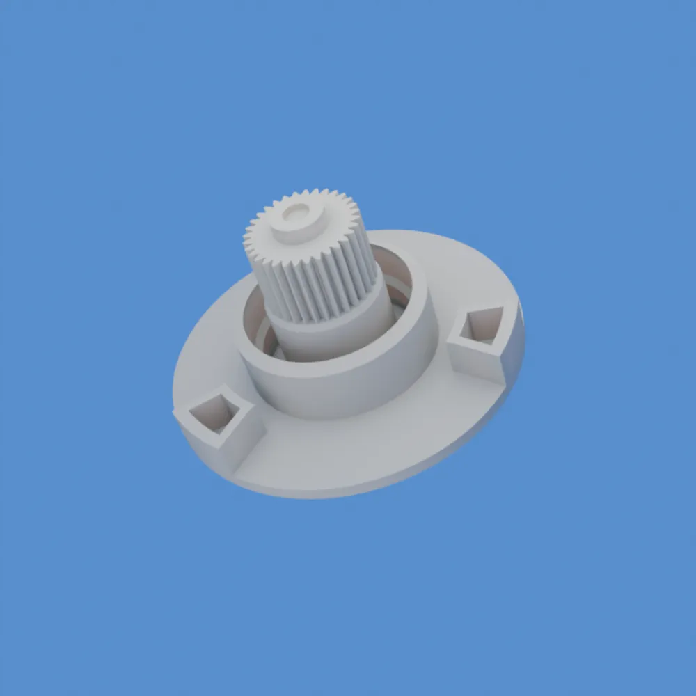 Model 3D do druku - mechanizm uchyłu szyby