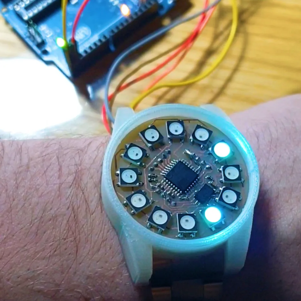 SpaceLAB: Zegarek z akcelometrem Atmega328 + ADXL345