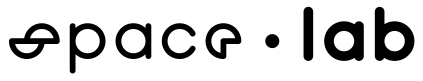Logo spaceLAB - wersja czarna